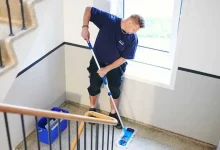 نظافت نقاط تماس مشترک در مشاعات