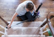 نظافت کف مشاعات بدون پخش آلودگی